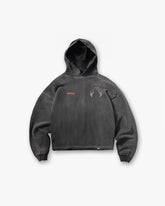 Represent Banner Hoodie - Stained Black