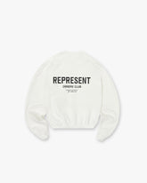 Represent Owners Club Sweater - Flat White