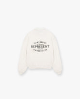 Represent Owners Club Stamp Sweater - Flat White