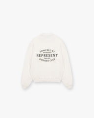 Represent Owners Club Stamp Sweater - Flat White