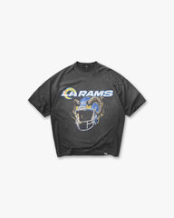 Los Angeles Rams x Represent T-Shirt - Stained Black