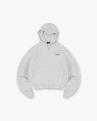 Represent Owners Club Zip Hoodie - Ash Grey