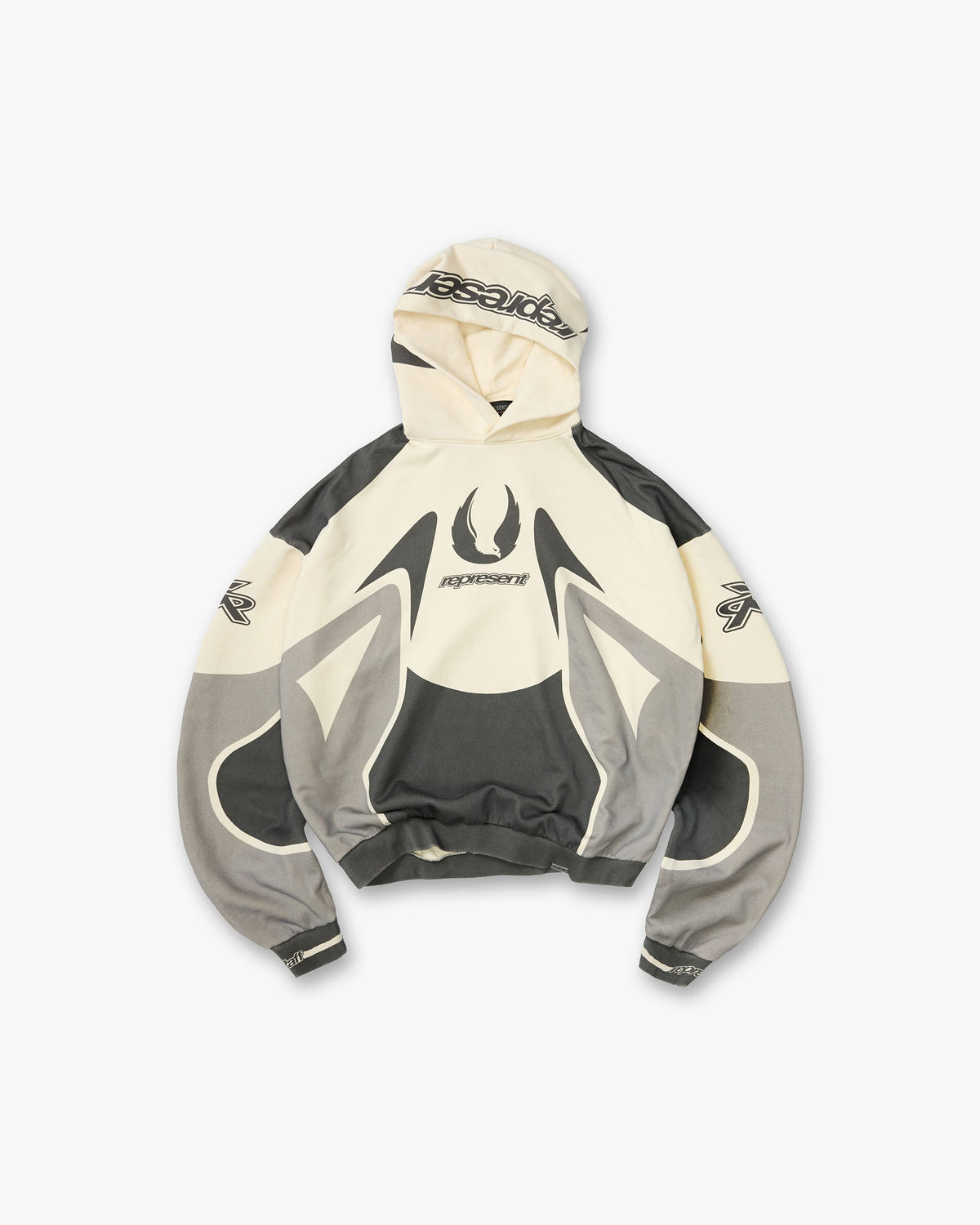 Represent X Belstaff Racing Hoodie - Dark Grey