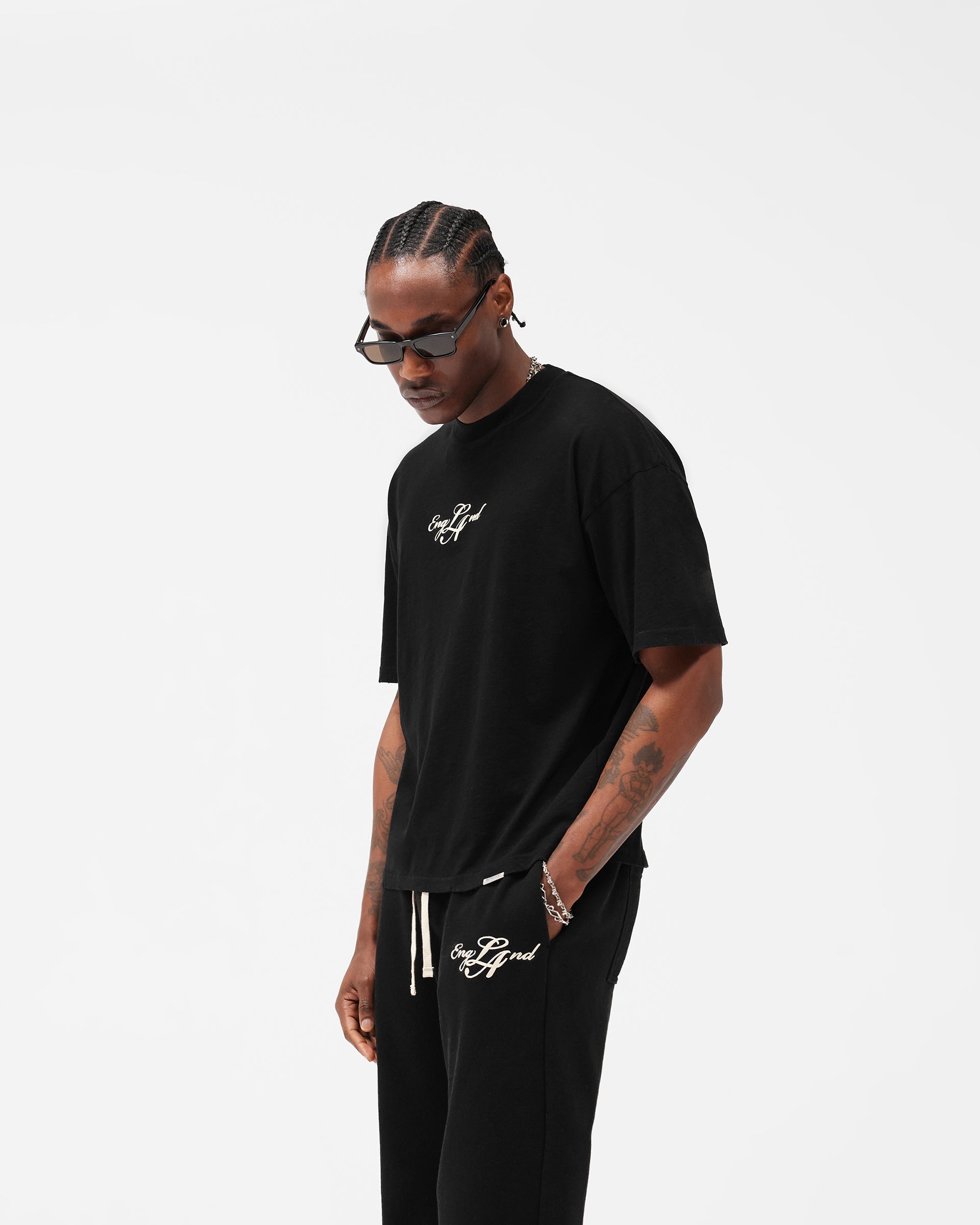 EngLAnd T-Shirt - Jet Black