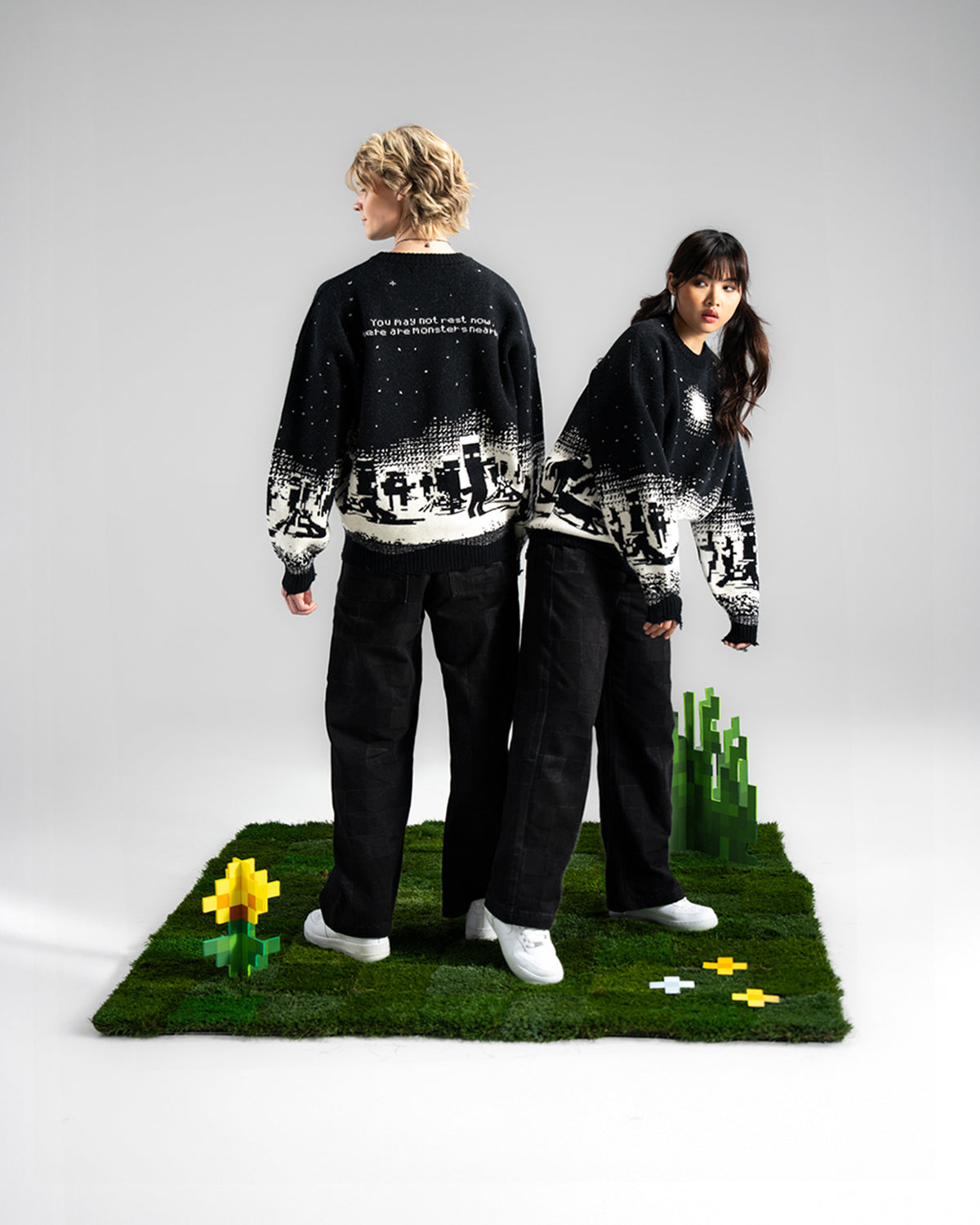 The Monsters Nearby Knit