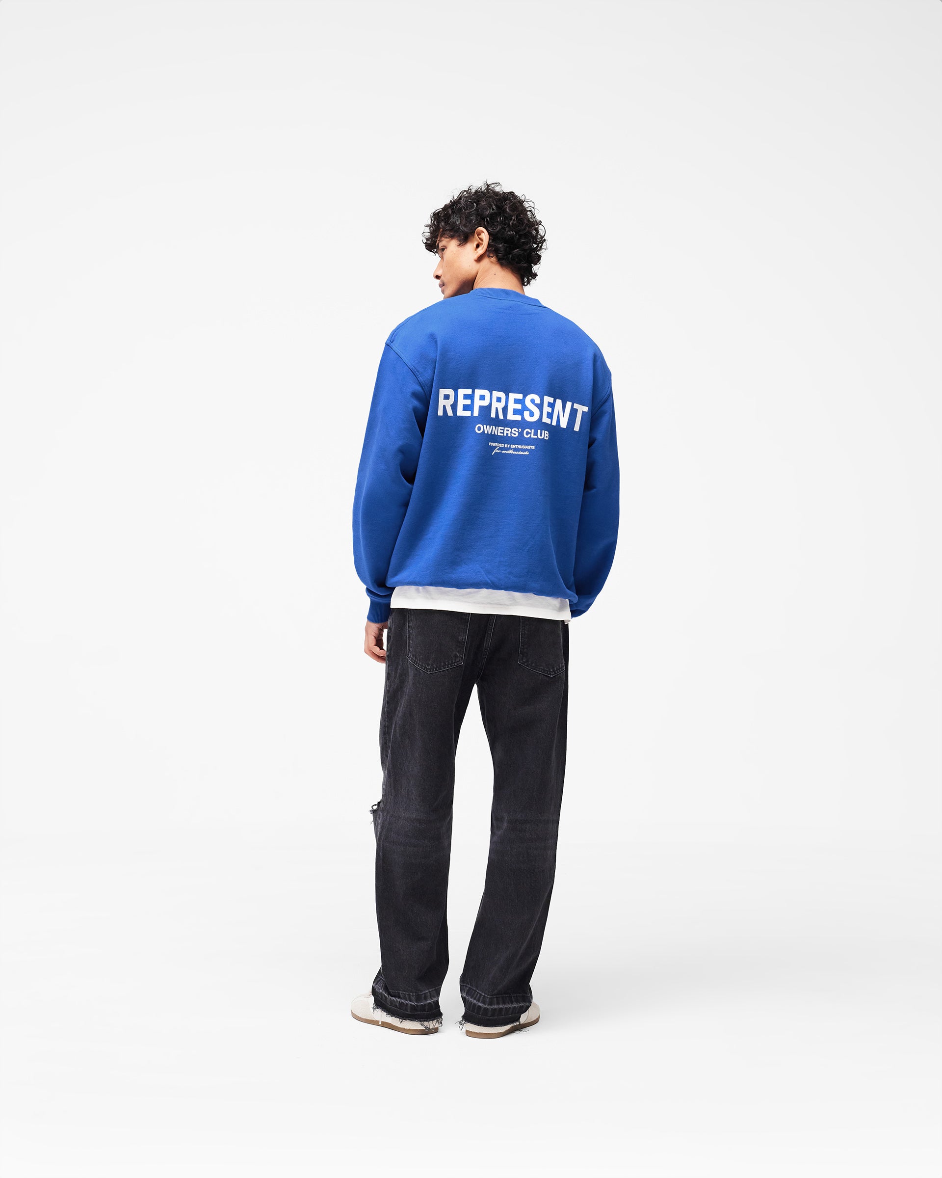 Represent Owners Club Sweater - Cobalt