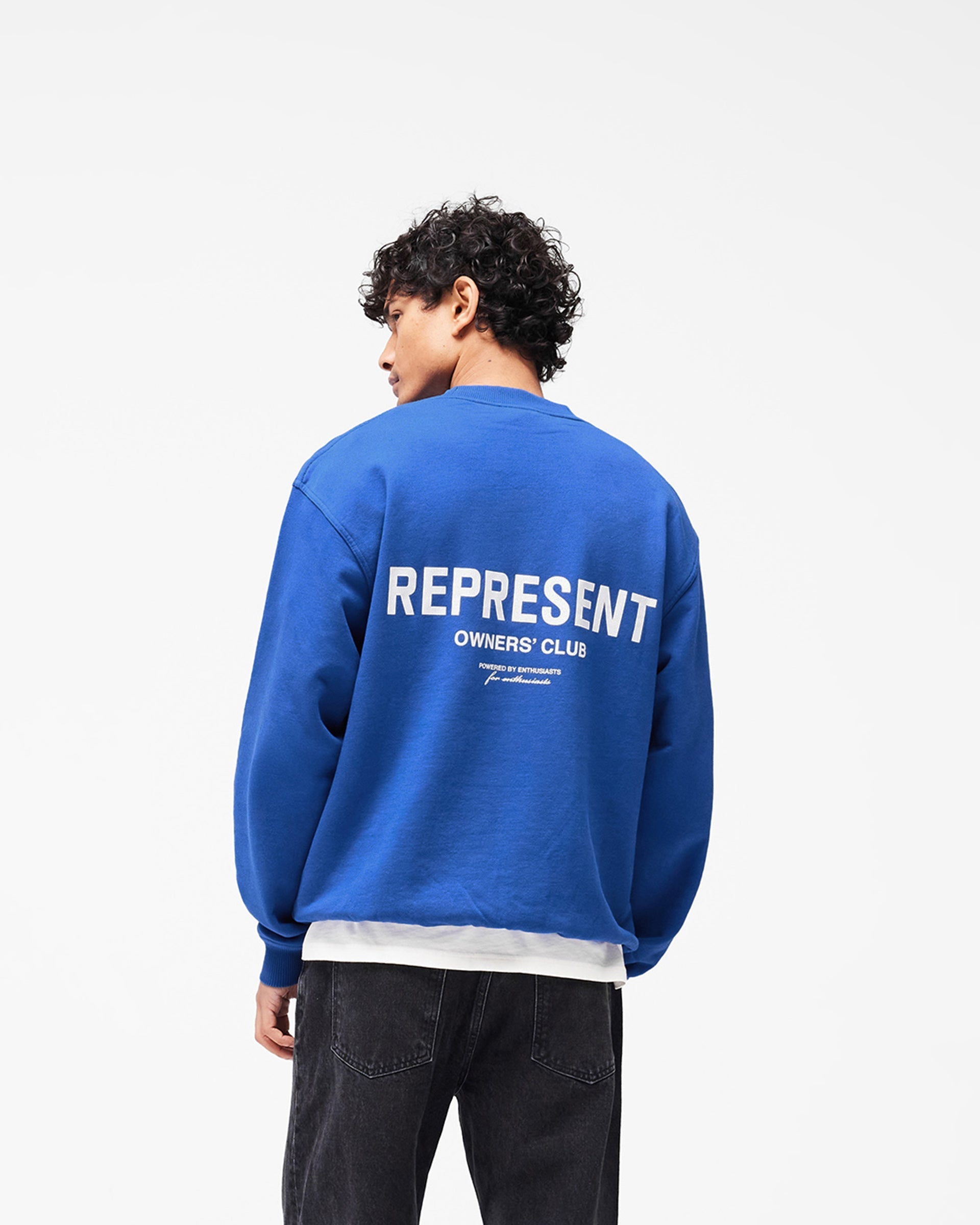 Represent Owners Club Sweater - Cobalt