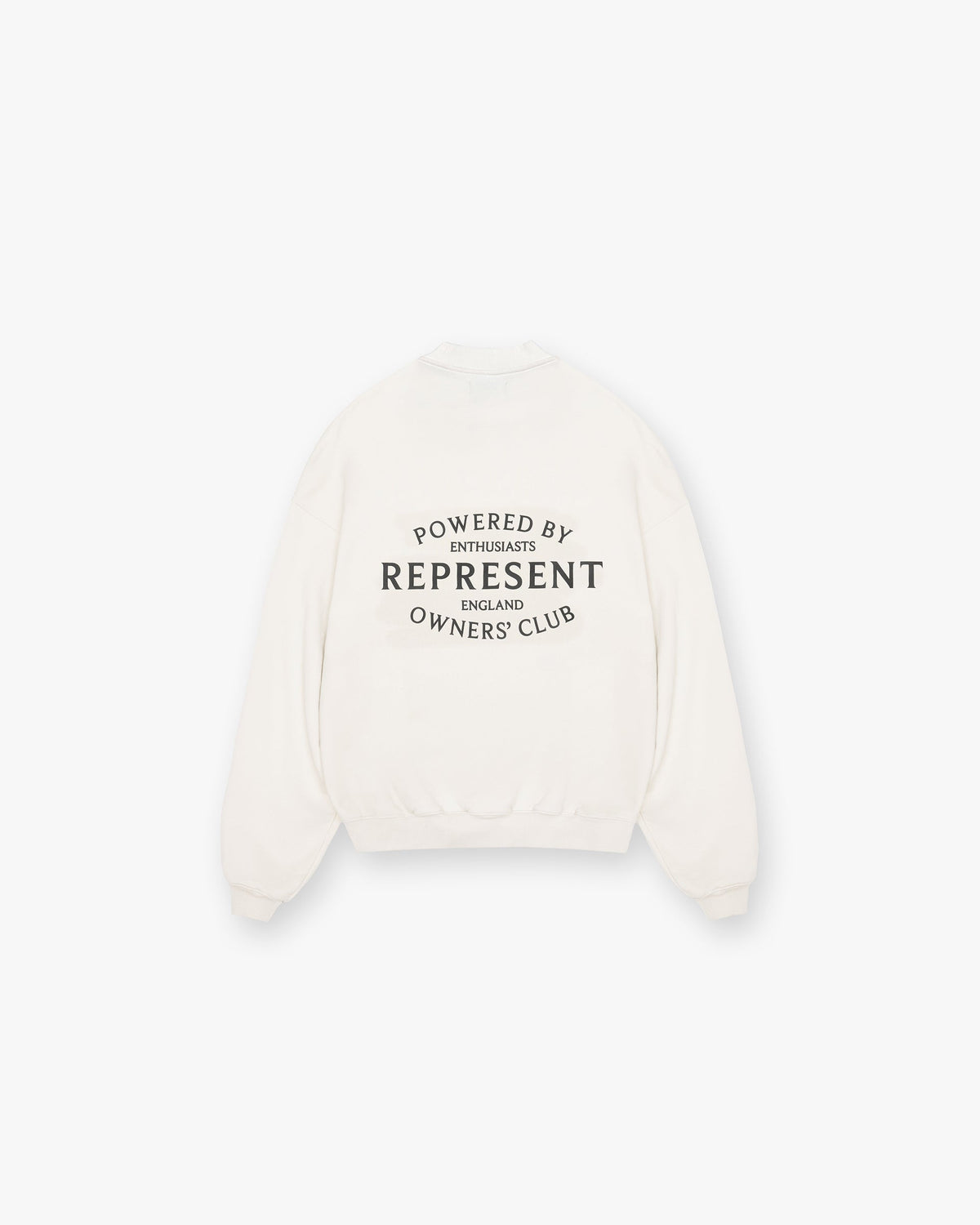 Represent Owners Club Stamp Sweater - Flat White