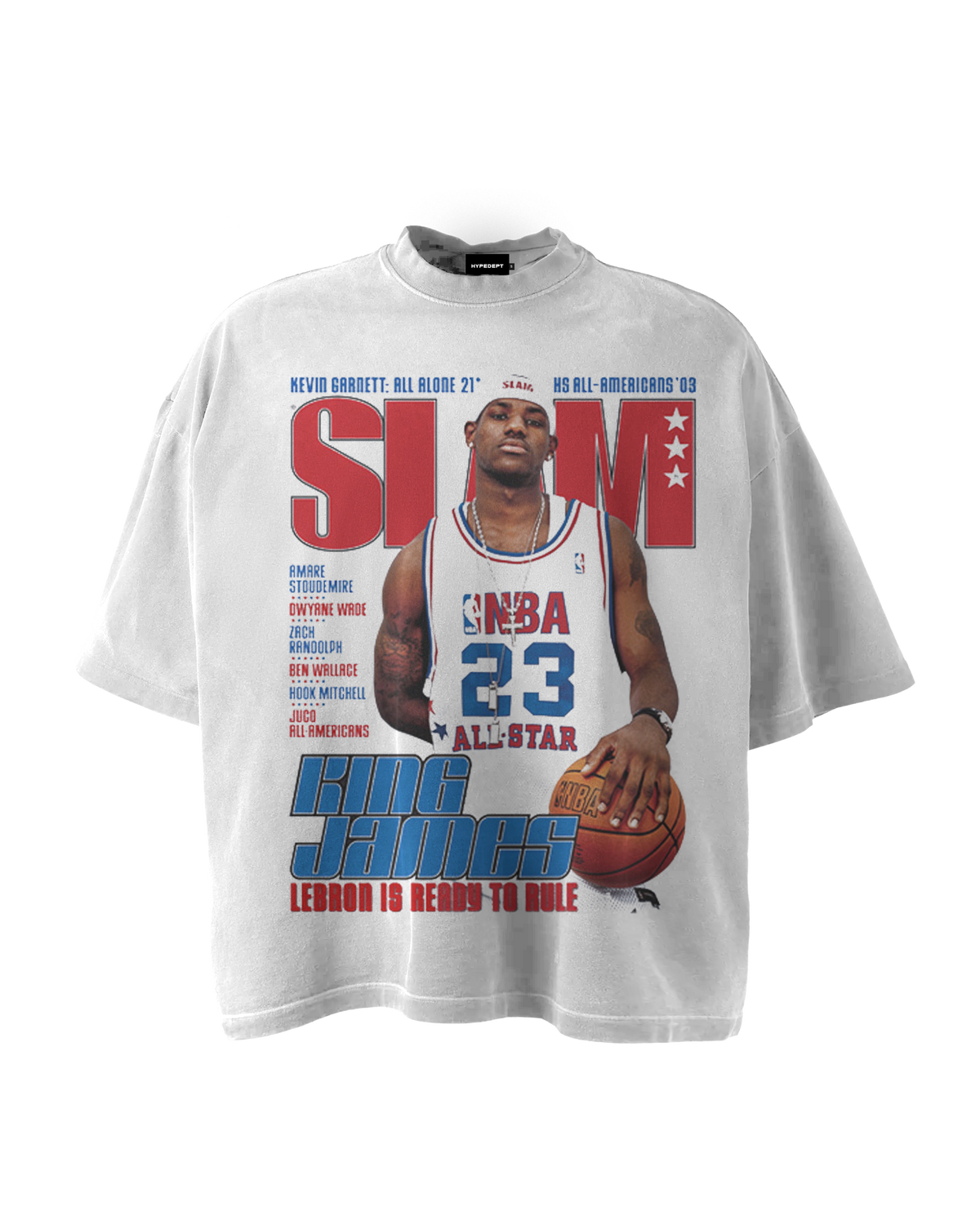 'THE KING' SLAM GRAPHIC TEE