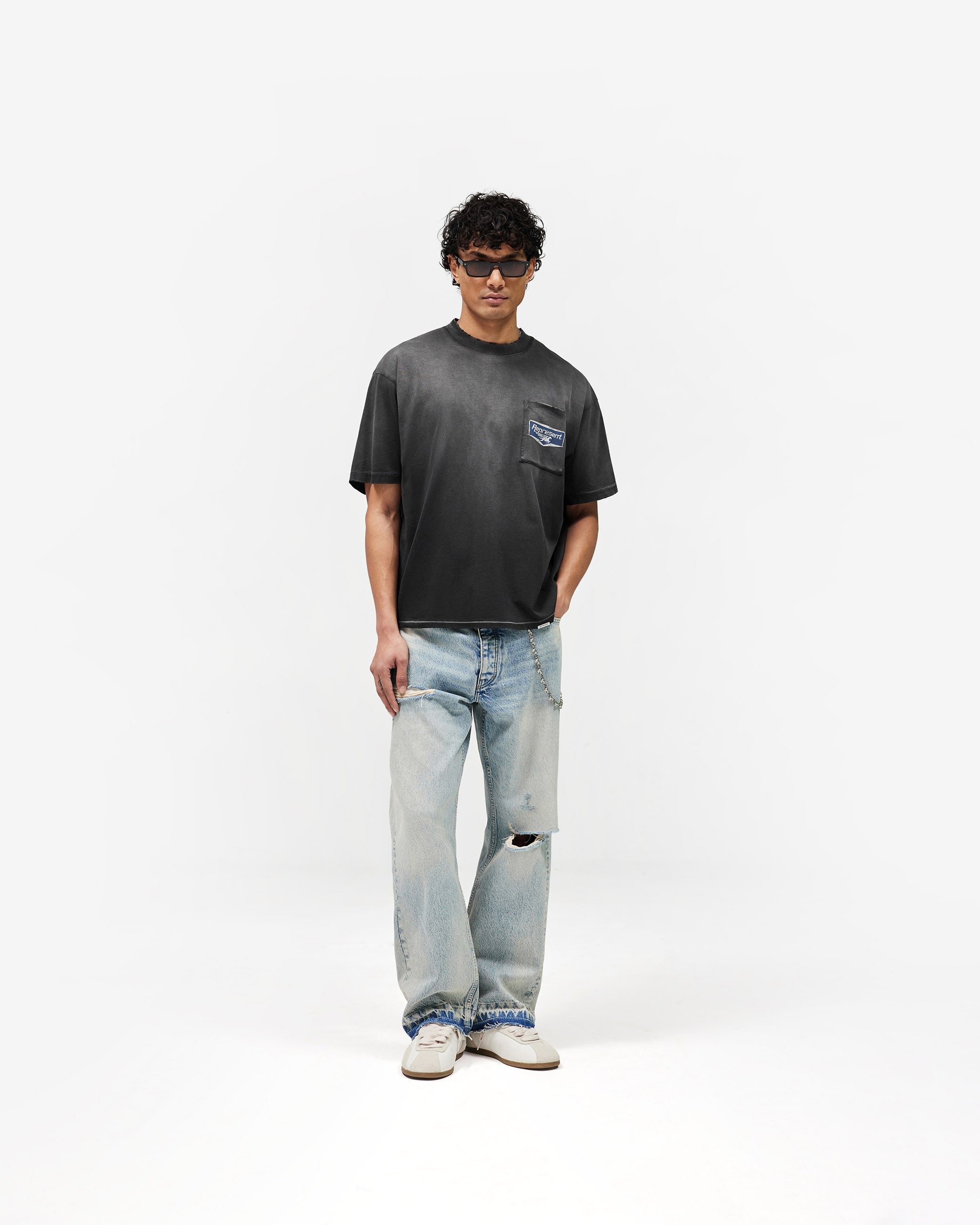 Nothing Faster T-Shirt - Stained Black