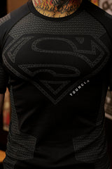 4117 - Superman Compression Tees