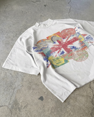 'STAMPS' GRAPHIC TEE