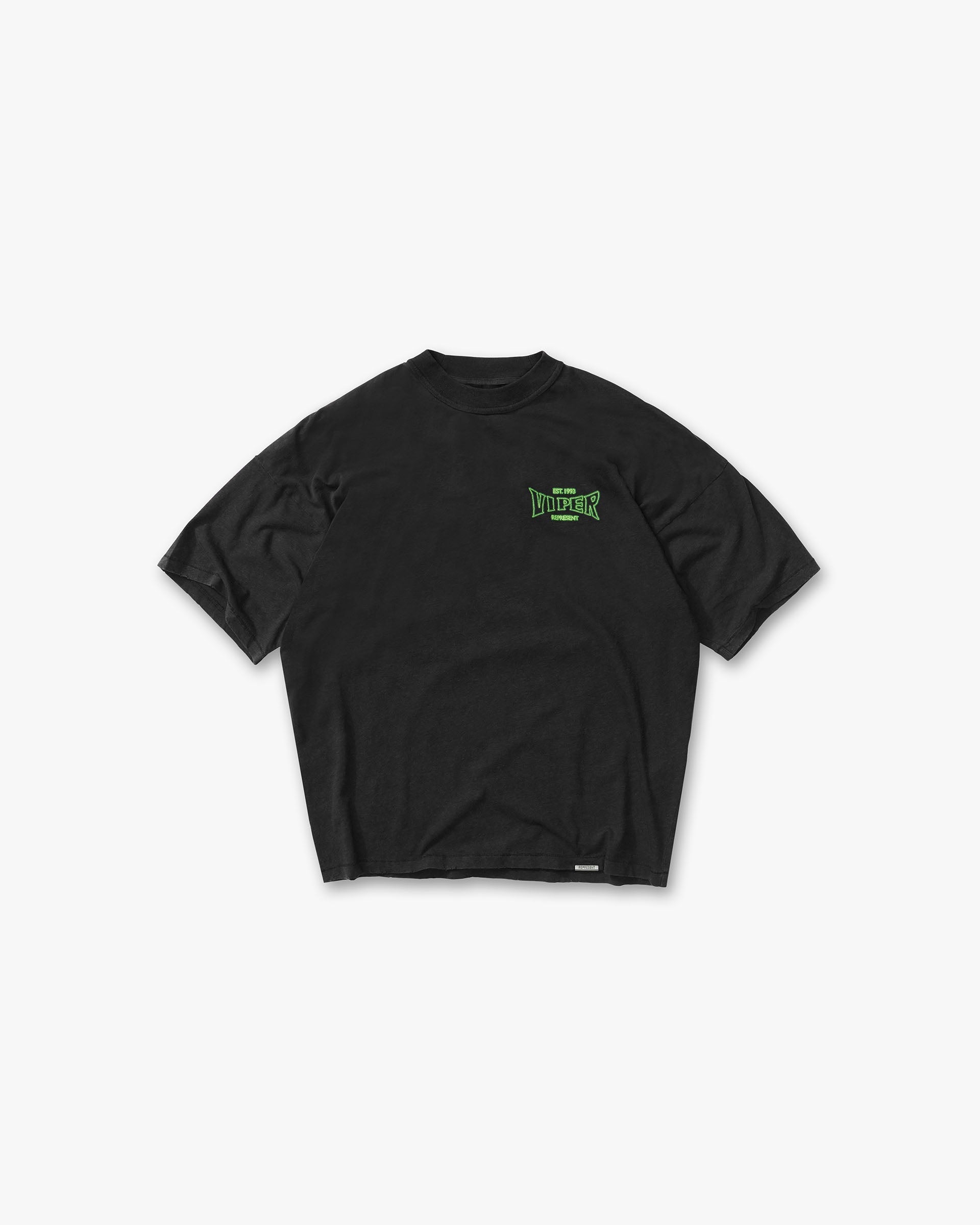 Represent x The Viper Room Glow T-Shirt - Vintage Black